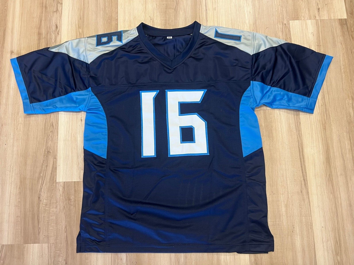 TREYLON BURKS TENNESSEE TITANS SIGNED AUTOGRAPHED CUSTOM JERSEY SIZE XL BECKETT