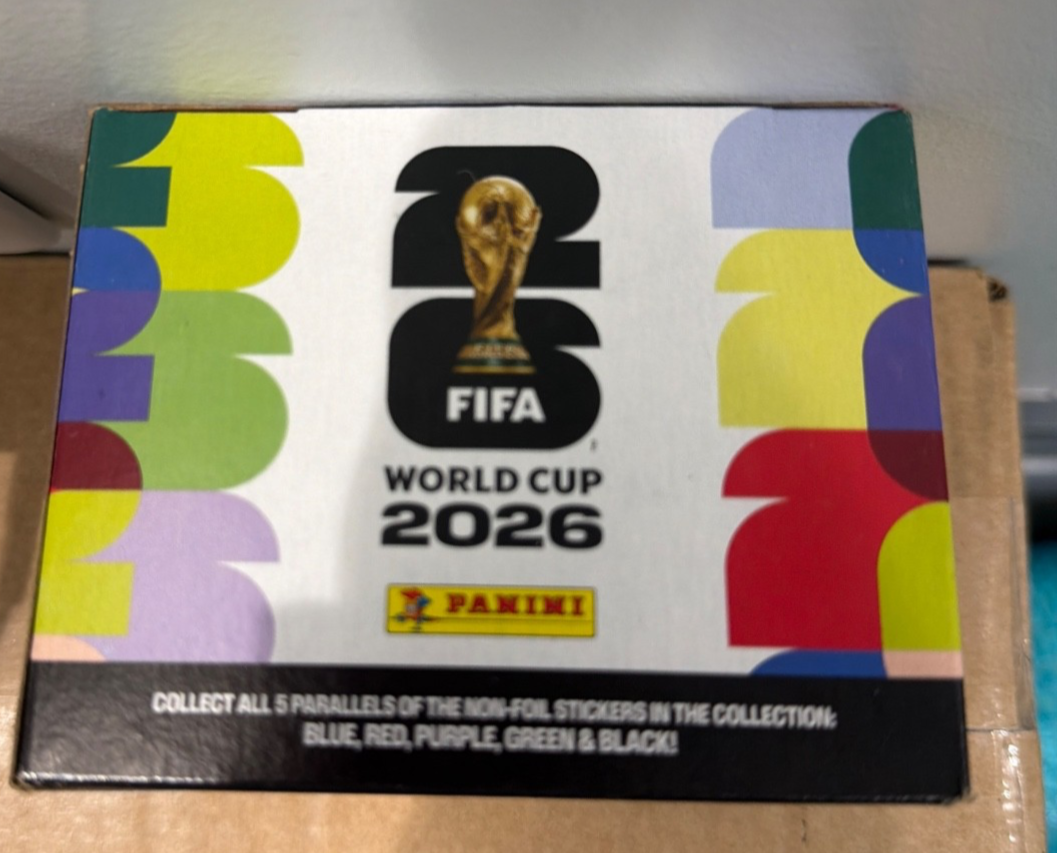 Panini FIFA World Cup 2026 Sticker Box 1 Box Sealed 50 packs