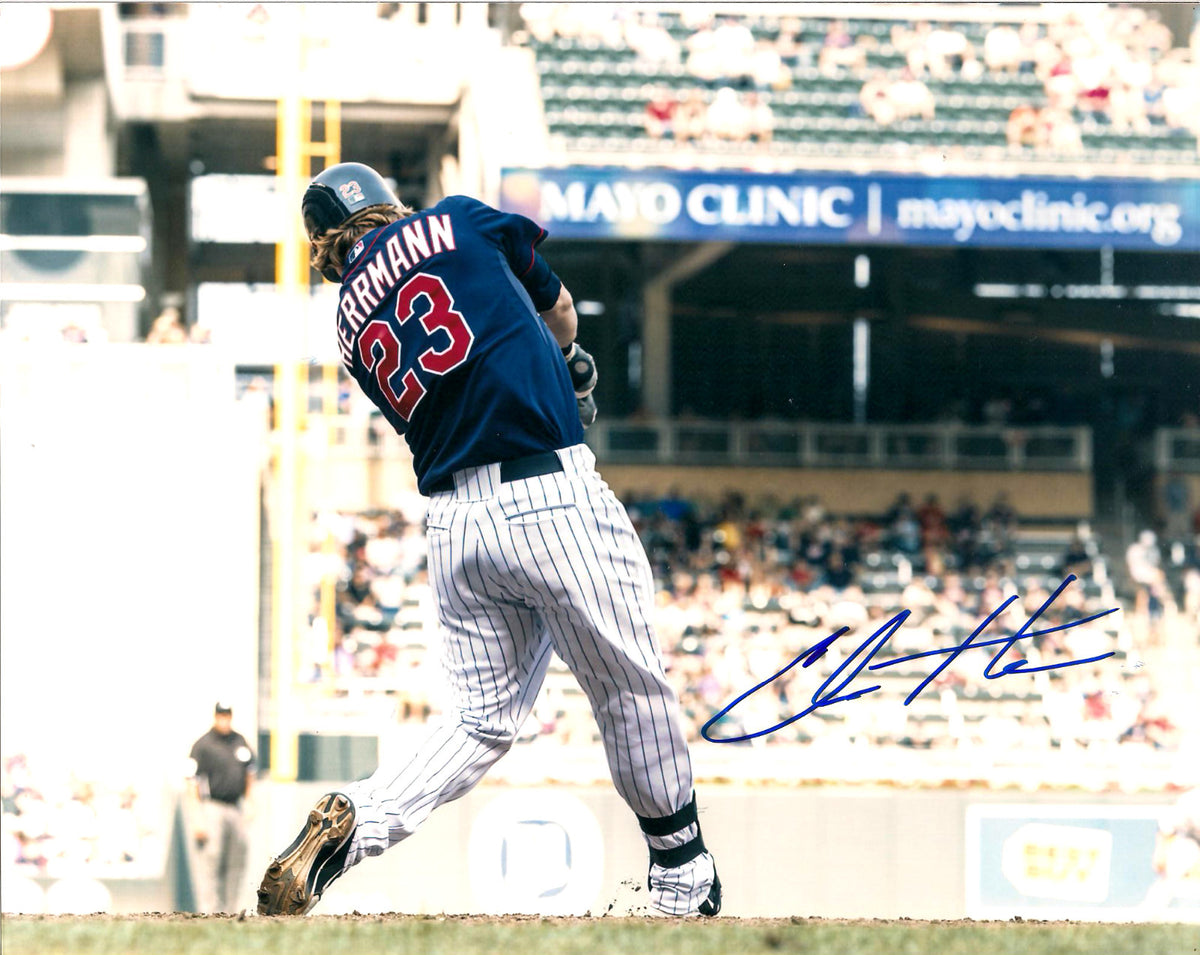 CHRIS HERRMANN MINNESOTA TWINS SIGNED AUTOGRAPHED 8X10 PHOTO W/COA