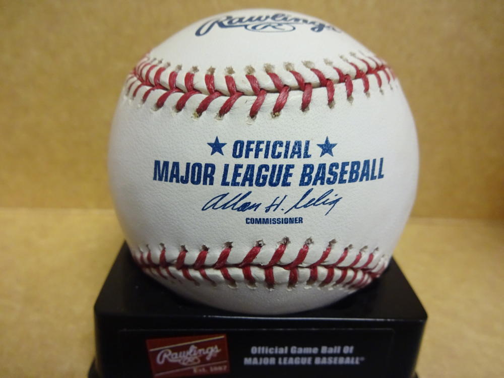 TYE WALLER CARDINALS/CUBS SIGNED M.L. BASEBALL W/COA