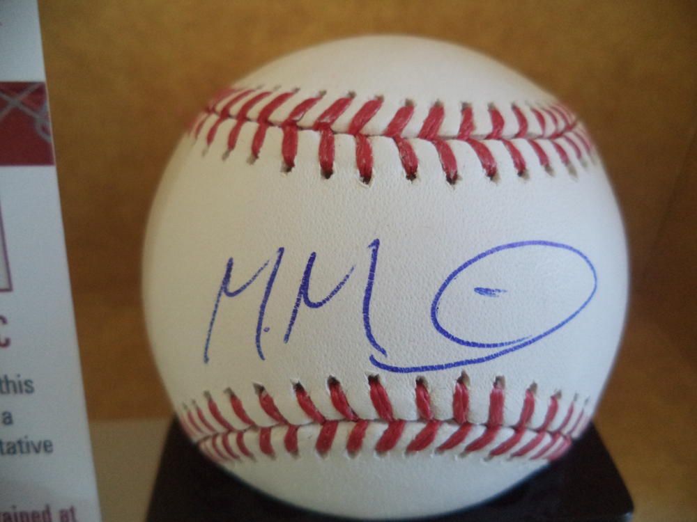 MANUEL MARGOT SAN DIEGO PADRES SIGNED AUTO ML BASEBALL JSA WP462438