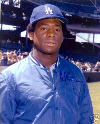 AL DOWNING LOS ANGELES DODGERS SIGNED 8X10 PHOTO W/COA