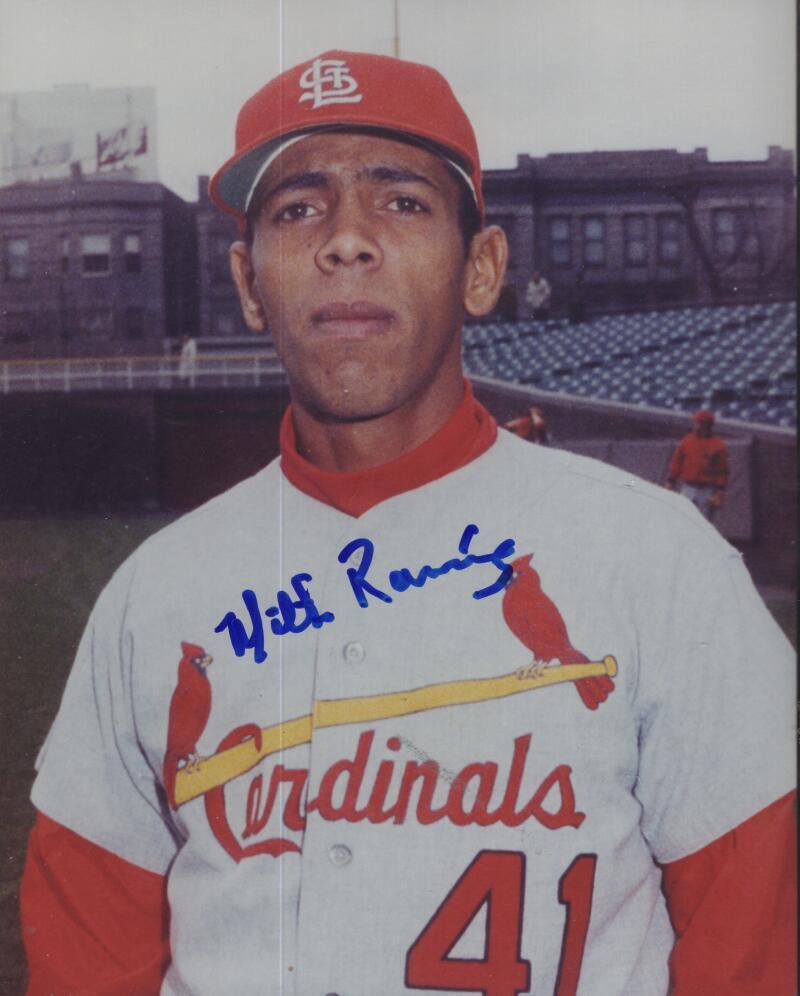 MILT RAMIREZ  ST. LOUIS CARDINALS SIGNED AUTOGRAPHED 8X10 PHOTO W/ COA