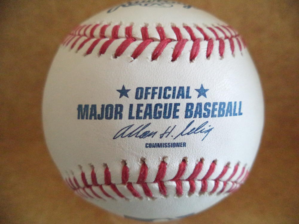 VIC BLACK PIRATES/METS SIGNED AUTOGRAPHED M.L. BASEBALL W/COA 