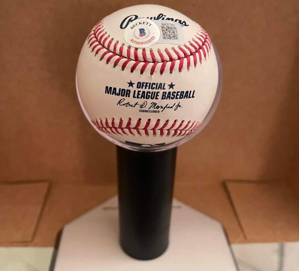 BRAYAN BELLO RED SOX  SIGNED AUTOGRAPHED M.L. BASEBALL BECKETT AUTH