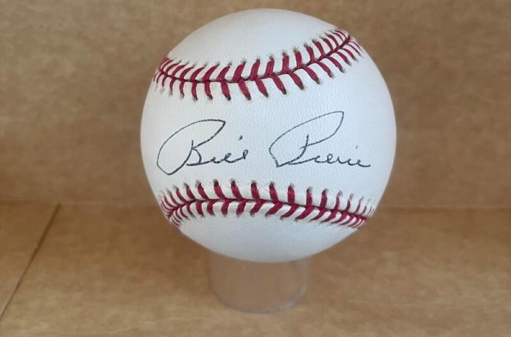 BILL PIERCE WHITE SOX SIGNED AUTOGRAPHED M.L. BASEBALL BECKETT AUTH