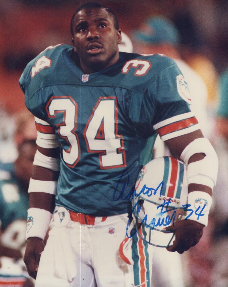 AARON CRAVER DOLPHINS SIGNED AUTOGRAPHED 8X10 PHOTO W/ COA