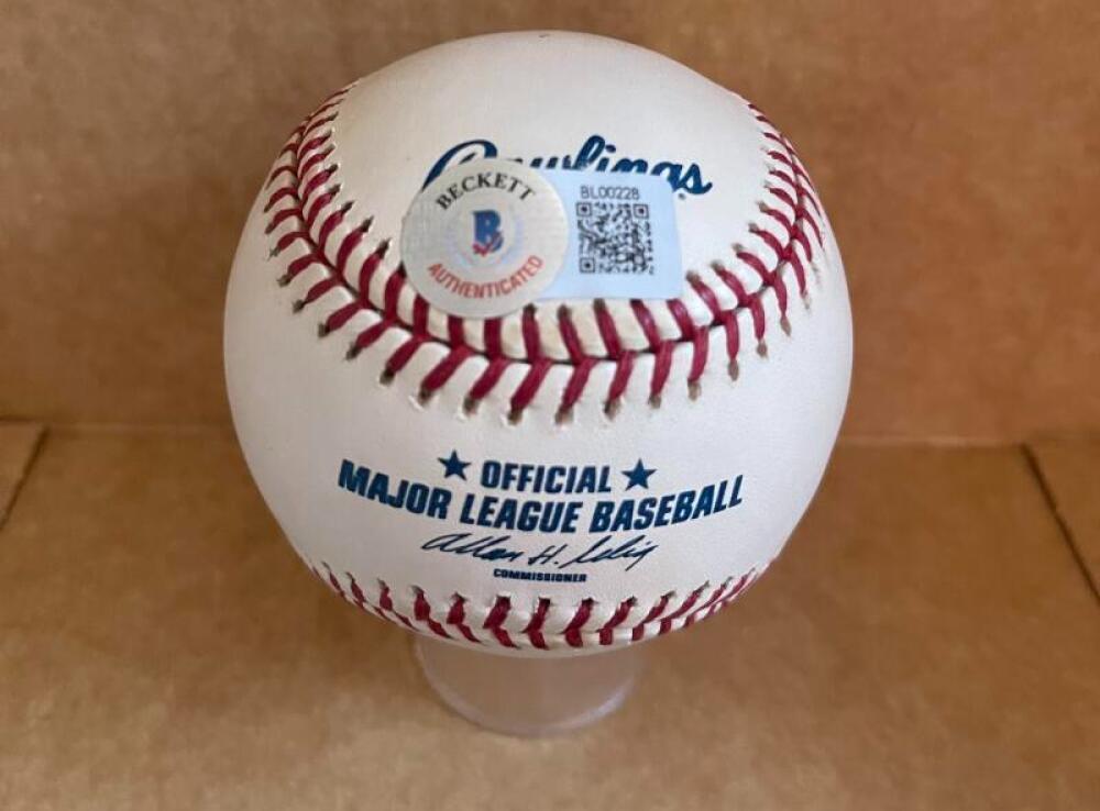 HECTOR TORRES CUBS SIGNED AUTO M.L. BASEBALL BECKETT AUTH