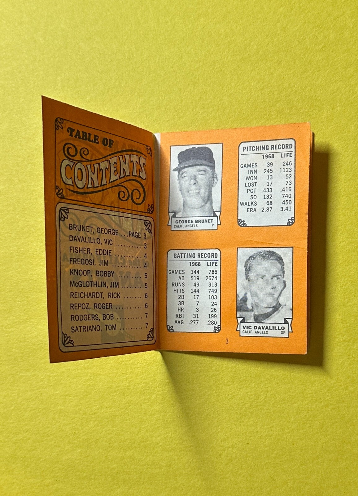 1969 TOPPS STAMP ALBUM OF THE CALIFORNIA ANGELS #23