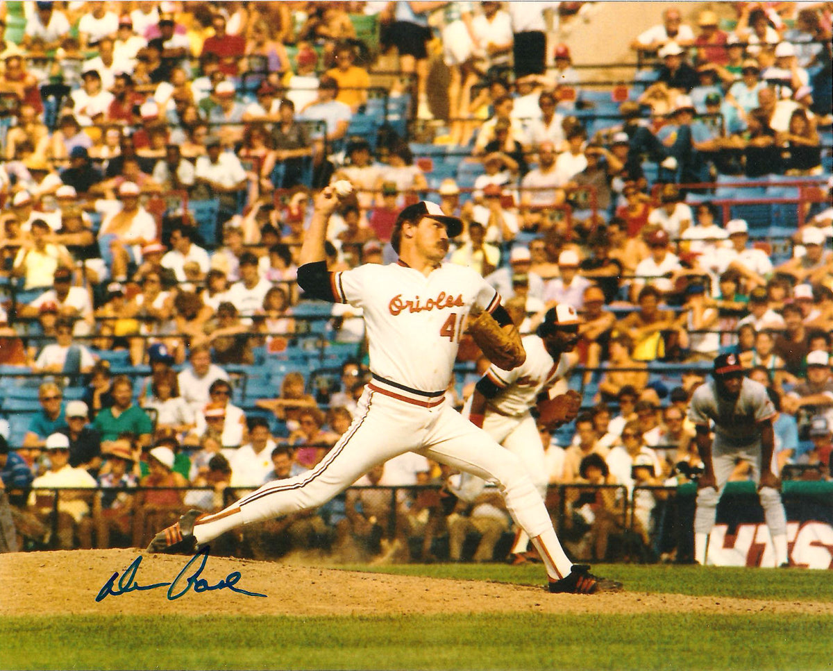 DON AASE BALTIMORE ORIOLES SIGNED AUTOGRAPHED 8X10 PHOTO W/COA