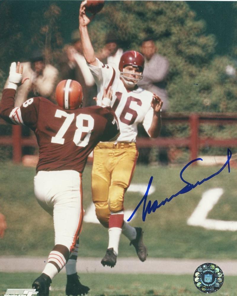 NORM SNEAD WASHINGTON REDSKINS SIGNED AUTOGRAPHED 8X10 PHOTO W/COA