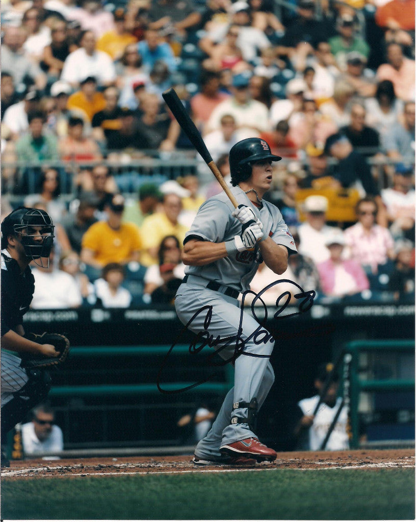 COLBY RASMUS ST LOUIS CARDINALS SIGNED 8X10 PHOTO W/COA