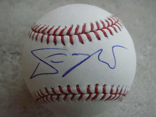DEVIN MESORACO CINCINNATI REDS SIGNED OFFICIAL ML BALL W/COA