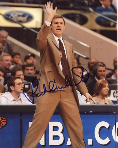 RICK CARLISLE  HEAD COACH    DALLAS  MAVERICKS   SIGNED