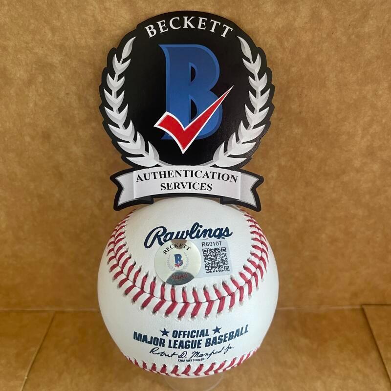 JHON TORRES CARDINALS  SIGNED AUTOGRAPHED M.L. BASEBALL BAS AUTHENTICATED