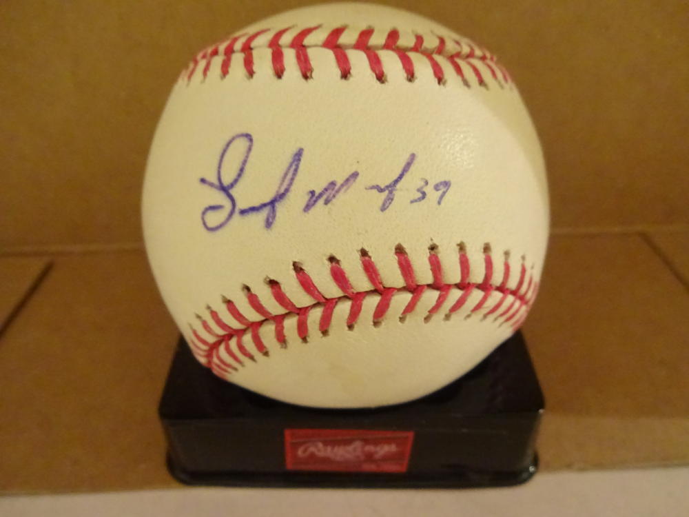 LUIS MARTE MILWAUKEE BREWERS SIGNED  AUTOGRAPHED  BASEBALL W/COA