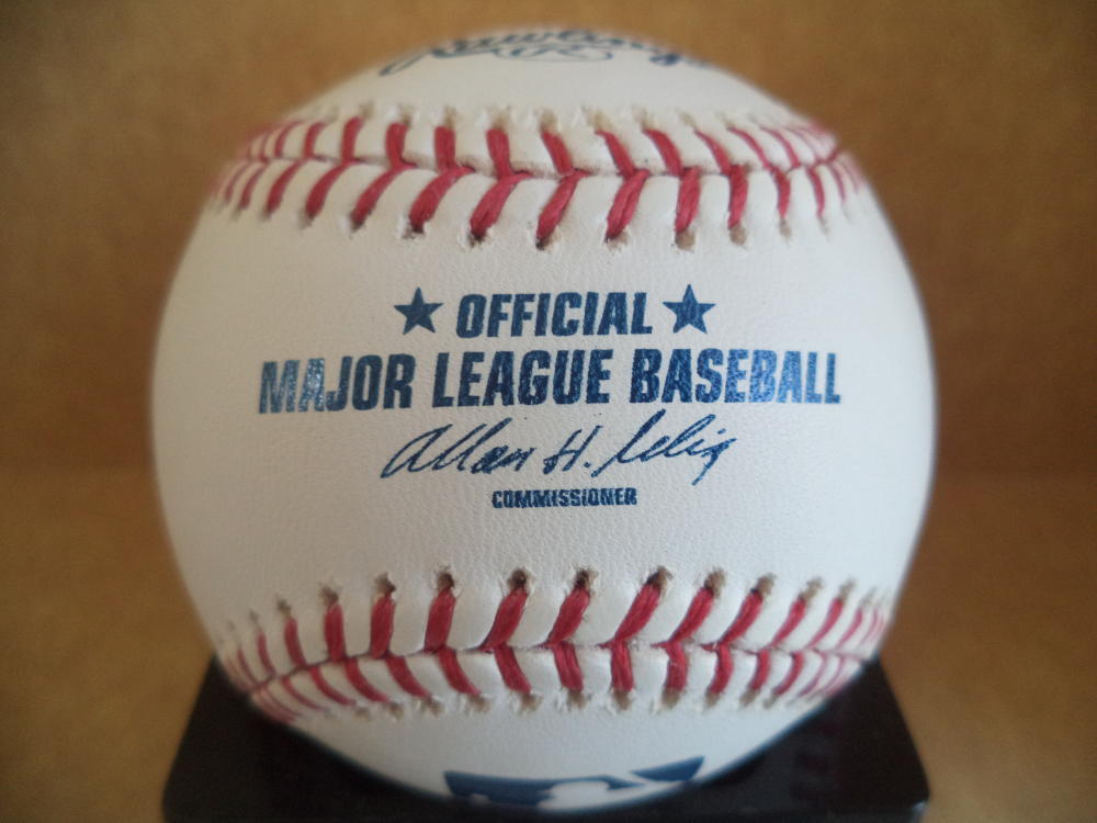 WILKIN RAMIREZ TIGERS/BRAVES/TWINS SIGNED AUTOGRAPHED M.L. BASEBALL W/COA