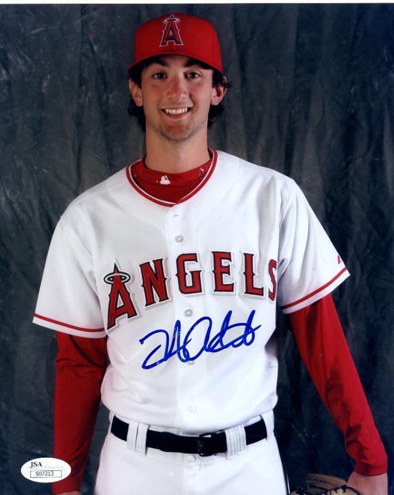 NICK ADENHART ANAHEIM ANGELS DECEASED RARE  SIGNED AUTOGRAPHED 8X10 PHOTO JSA CO