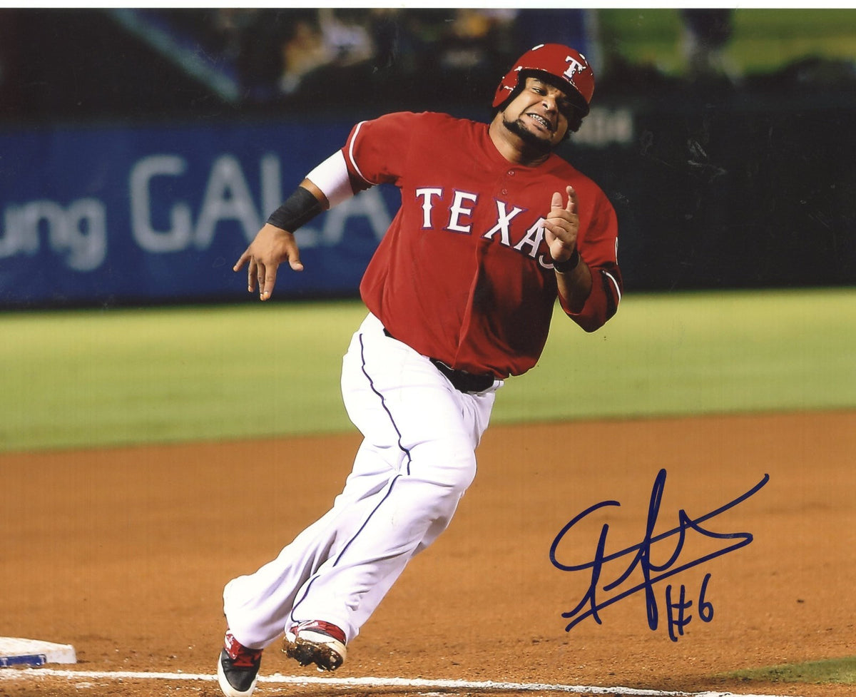TOMAS  TELIS  TEXAS  RANGERS   RUNNING   AUTOGRAPHED    SIGNED  8X10  PHOTO