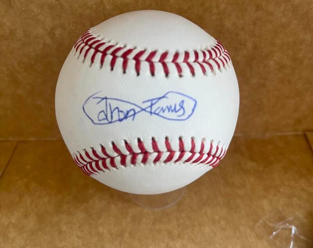 JHON TORRES CARDINALS  SIGNED AUTOGRAPHED M.L. BASEBALL BAS AUTHENTICATED