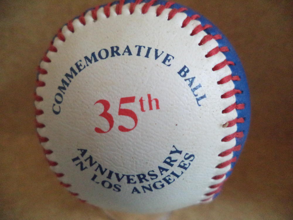 35TH ANNIVERSARY IN LOS ANGELES DODGERS BASEBALL GREAT COLORS