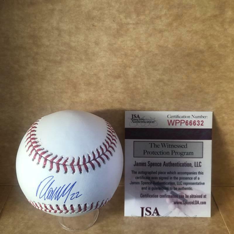 RAMON LAUREANO OAKLAND A'S SIGNED AUTOGRAPHED M.L. BASEBALL JSA WPP66632