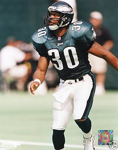 BRIAN MITCHELL  PHILADELPHIA EAGLES  UNSIGNED 8X10