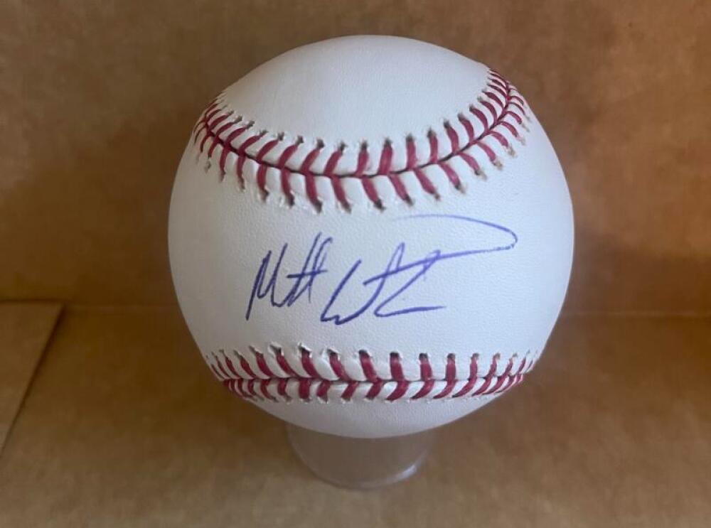 MATT WIETERS CARDINALS/ORIOLES  SIGNED AUTO M.L. BASEBALL BECKETT AUTHENTICATED