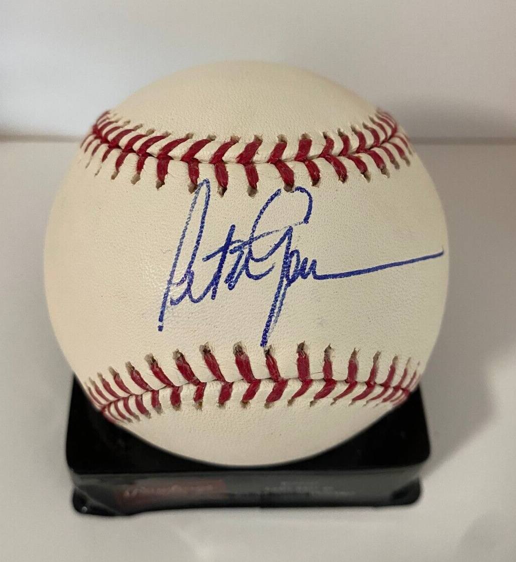 PETER GAMMONS ESPN SIGNED AUTOGRAPHED M.L. BASEBALL BECKETT AUTHENTIC *