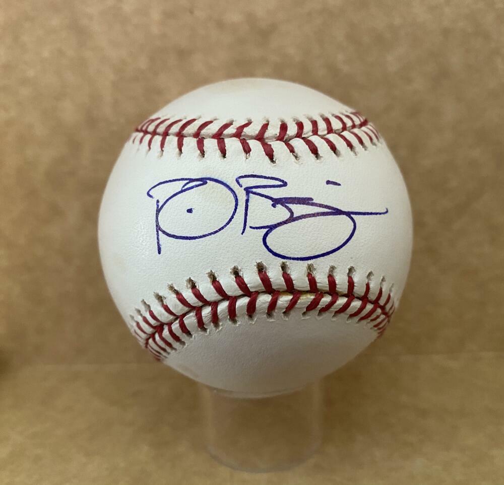 REID BRIGNAC PHILLIES/BRAVES/YANKEES SIGNED AUTOGRAPHED M.L. BASEBALL W/ COA
