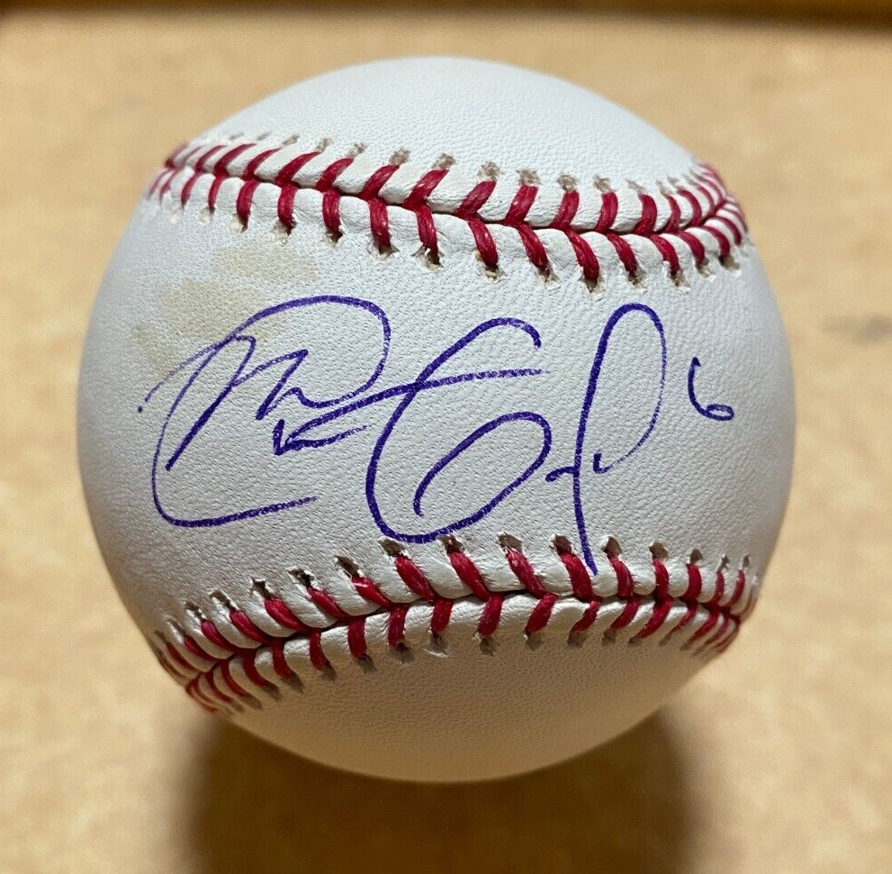 MAT GAMEL MILWAUKEE BREWERS SIGNED AUTOGRAPHED M.L. BASEBALL W/COA