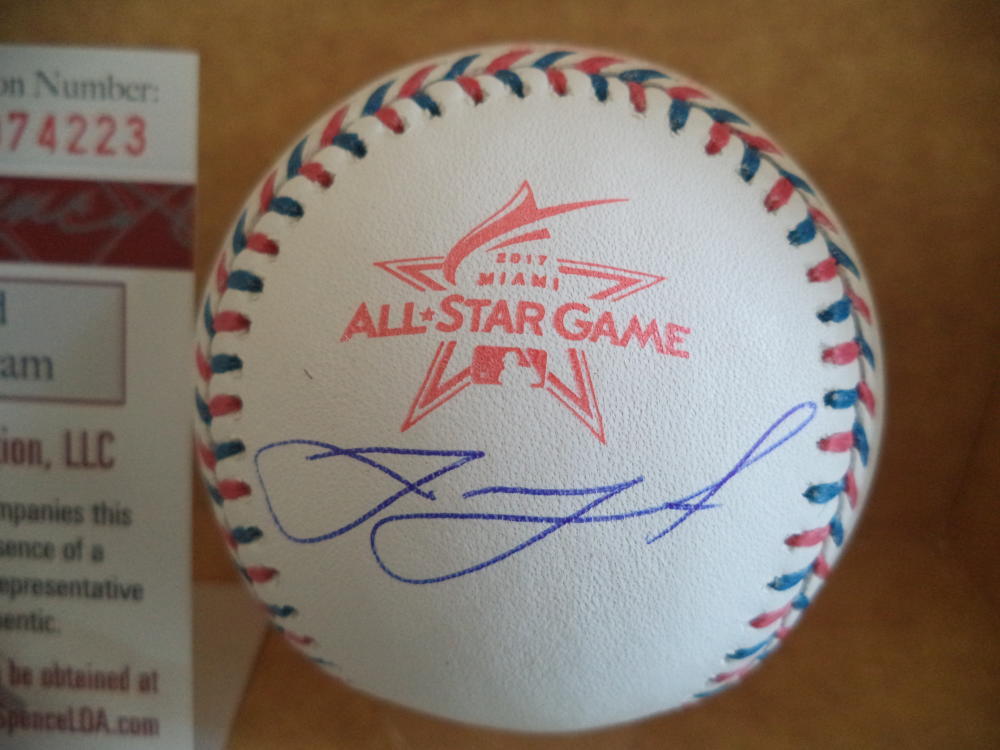 JAKE LAMB ARIZONA DIAMONDBACKS SIGNED AUTO 2017 ALL STAR BASEBALL JSA WP974223