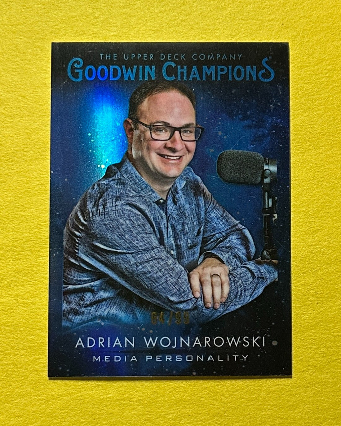 2021 UPPER DECK GOODWIN CHAMPIONS ADRIAN WOJNAROWSKI /99 #34 MEDIA