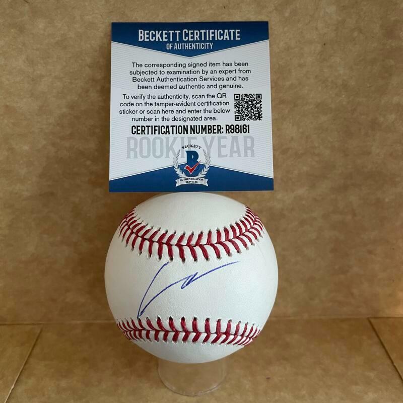CASE WILLIAM CINCINNATI REDS ROOKIE YEAR SIGNED M.L. BASEBALL BAS R98161