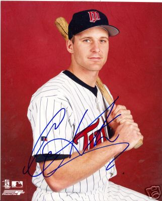 COREY KOSKIE MINNESOTA TWINS SIGNED 8X10 PHOTO W/COA