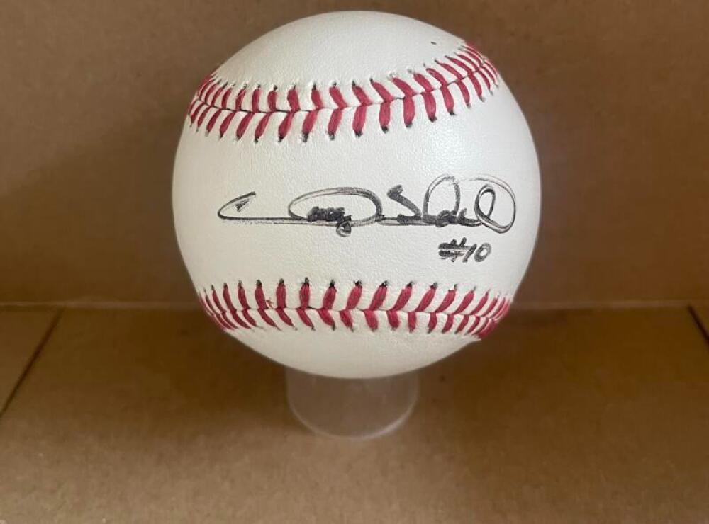 GARY SHEFFIELD BRAVES/DODGERS SIGNED WILSON BASEBALL BECKETT AUTH 