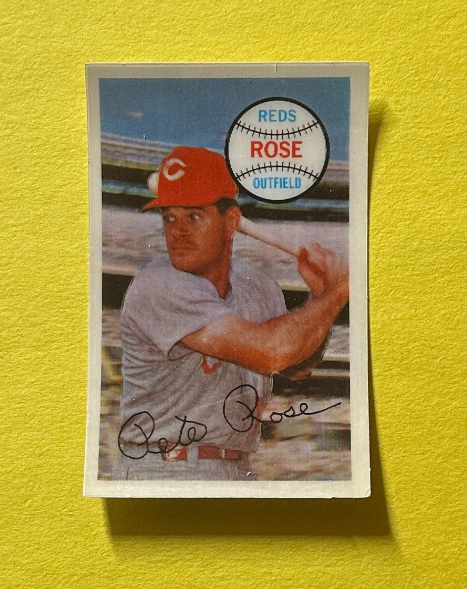 1970 KELLOGG'S 3-D PETE ROSE #2 REDS