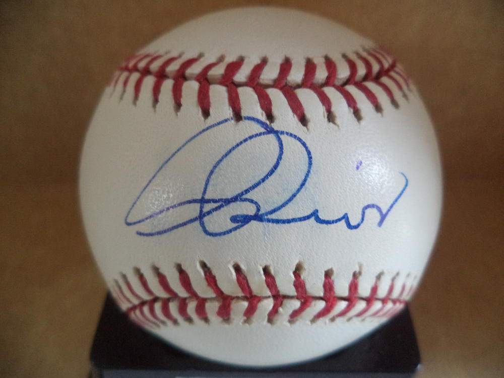 ARMANDO RIOS GIANTS/PIRATES/WHITE SOX SIGNED AUTOGRAPHED M.L. BASEBALL W/COA