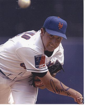 VICTOR ZAMBRANO NEW YORK METS SIGNED 8X10 PHOTO W/COA