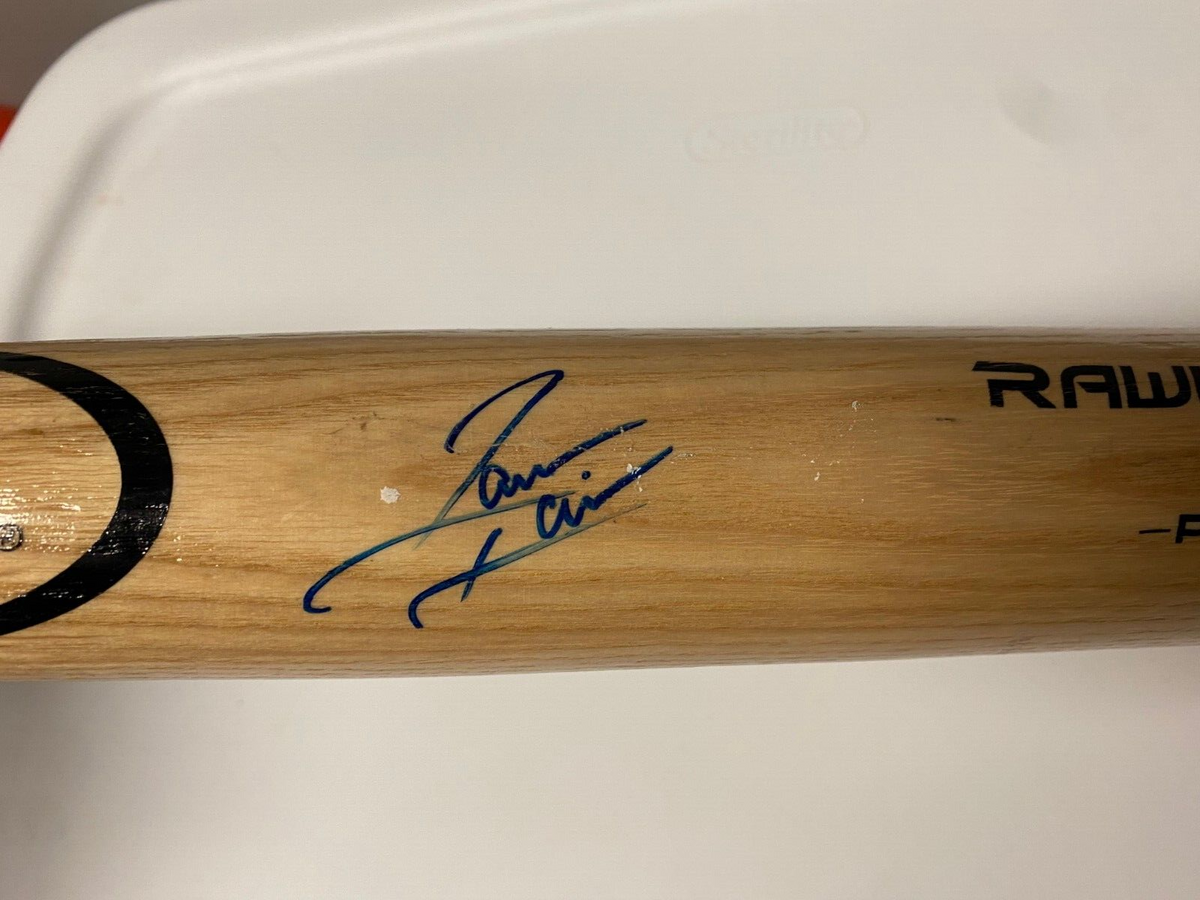 JAMESON TAILLON PIRATES/YANKEES/CUBS SIGNED AUTOGRAPHED RAWLINGS PRO BAT W/COA