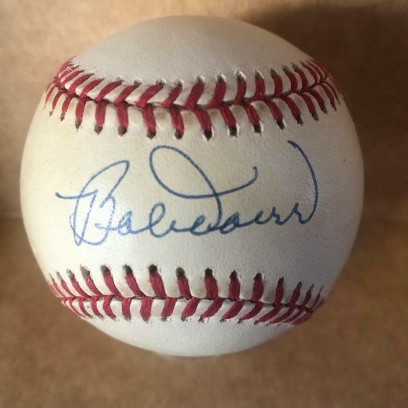 BOBBY DOERR BOSTON RED SOX SIGNED AUTOGRAPHED A.L. BASEBALL BECKETT Y12570