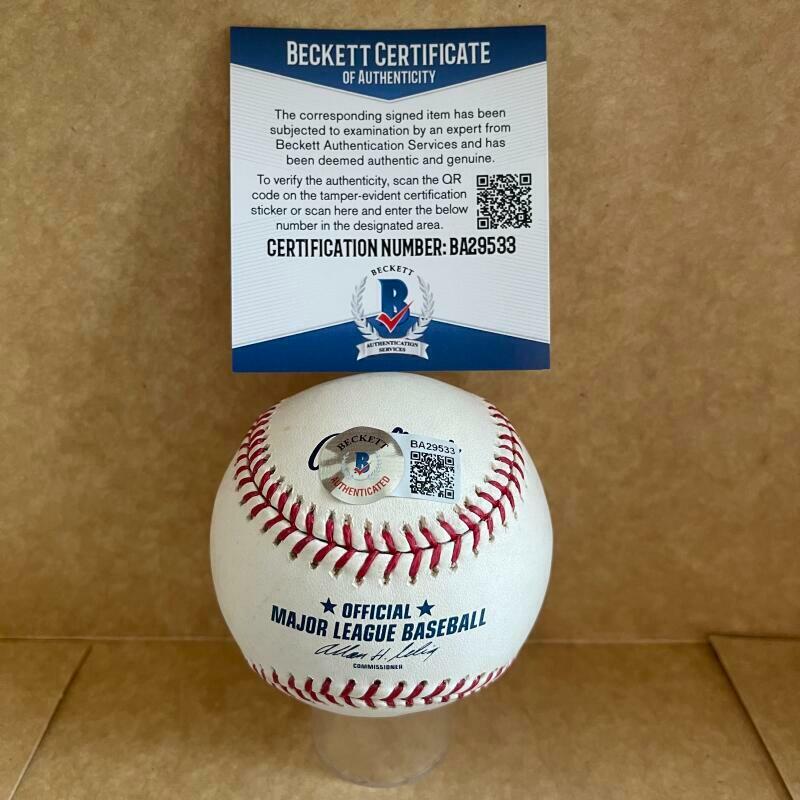 MIKE NORRIS A'S 75-90 SIGNED AUTOGRAPHED M.L. BASEBALL BAS BA29533