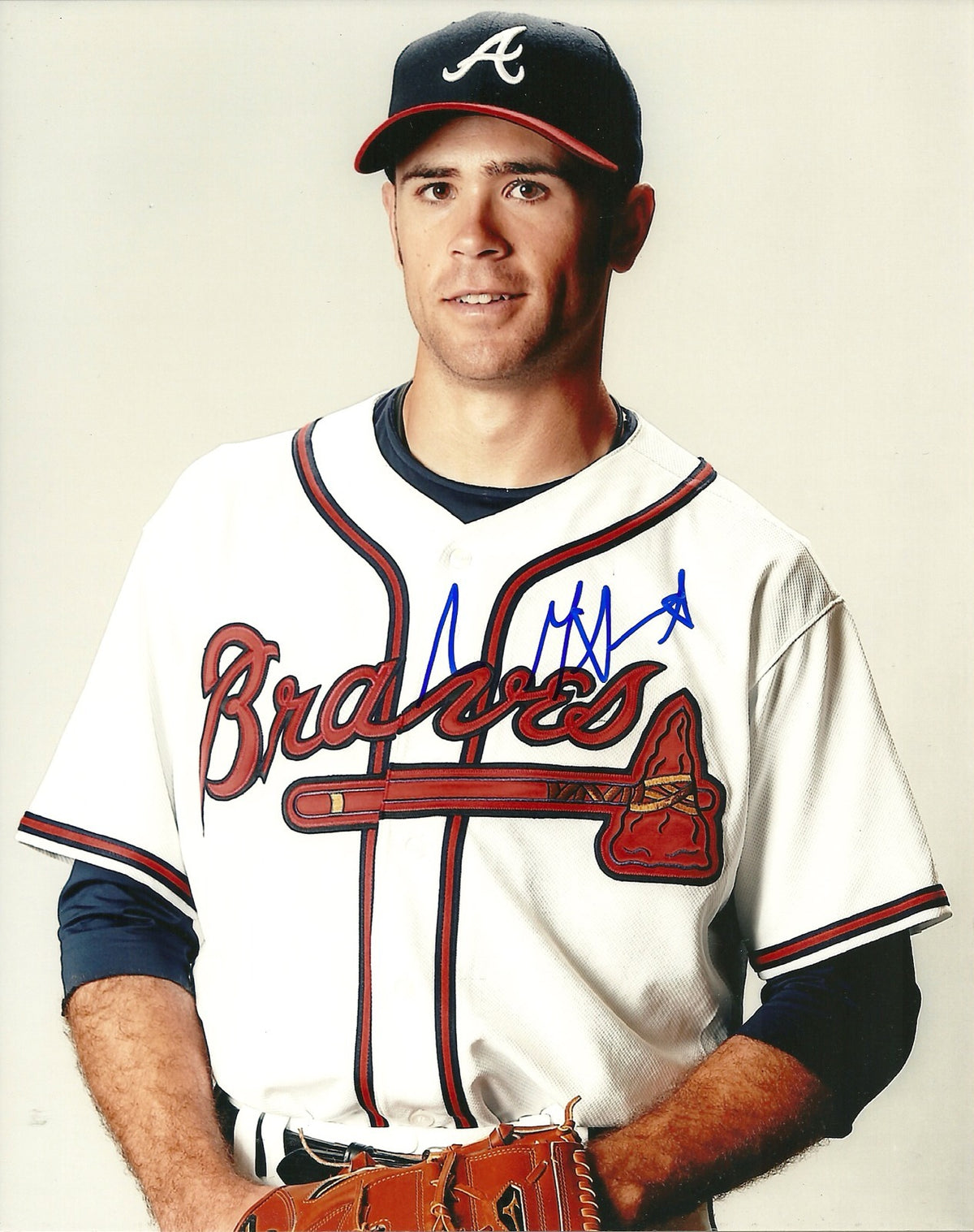 SEAN GILMARTIN ATLANTA BRAVES SIGNED AUTOGRAPHED 8x10 PHOTO W/COA