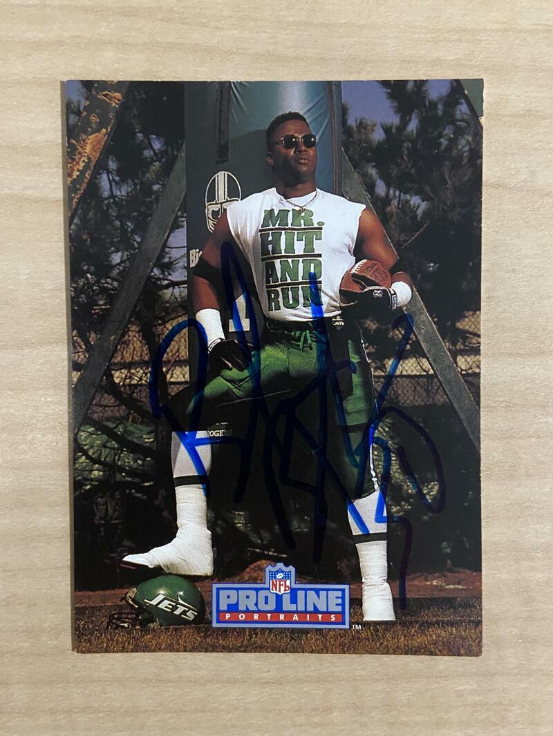 BRAD BAXTER NEW YORK YANKEES SIGNED AUTOGRAPHED 1992 PRO LINE CARD #320 W/COA