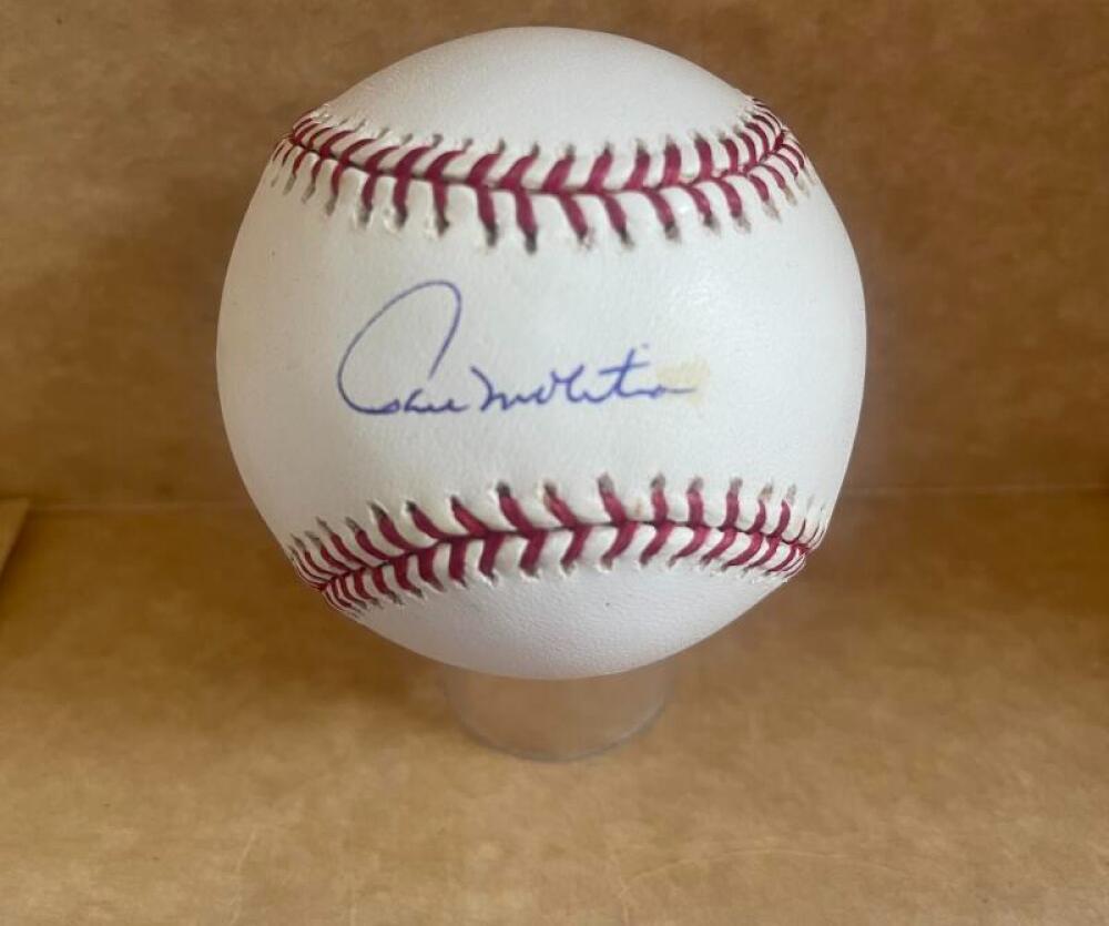 PAUL MOLITOR TWINS/BREWERS SIGNED AUTO M.L. BASEBALL BECKETT AUTH