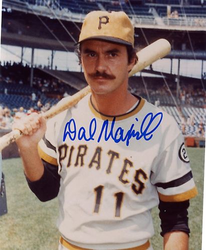 DAL  MAXVILL    PITTSBURGH  PIRATES   SIGNED  8X10