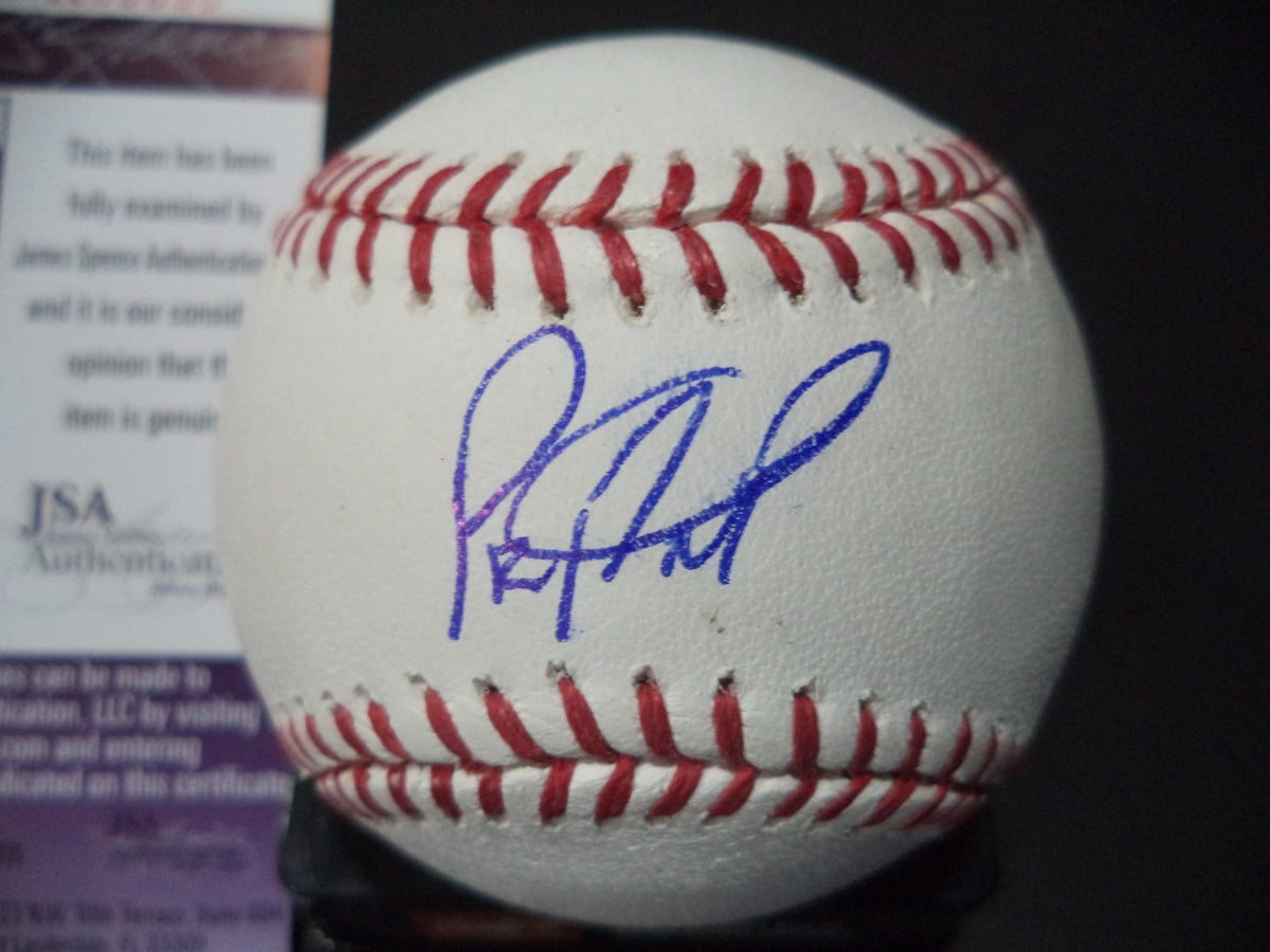 RAFAEL MONTERO NEW YORK METS SIGNED AUTOGRAPHED ROMLB BASEBALL JSA COA #K03835