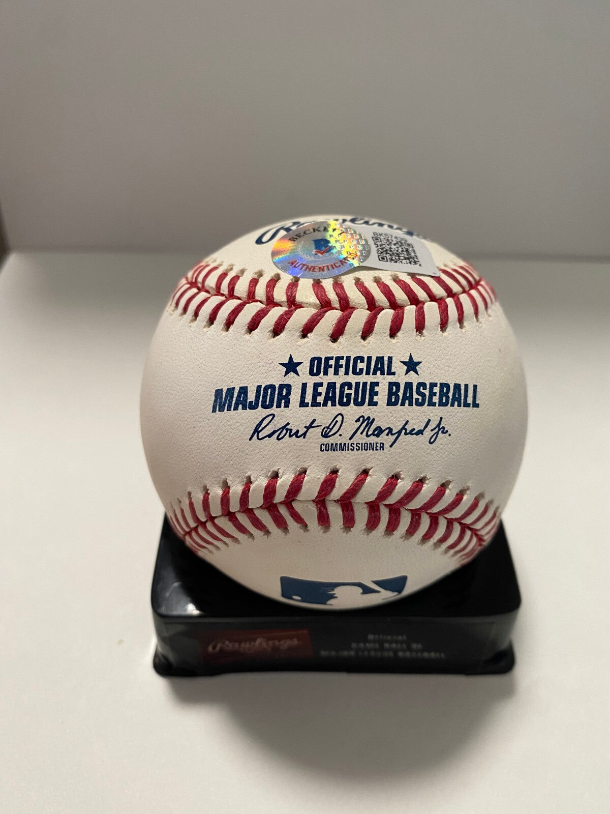 SHUN YAMAGUCHI JAPANESE BLUE JAYS SIGNED AUTOGRAPHED M.L. BASEBALL BECKETT