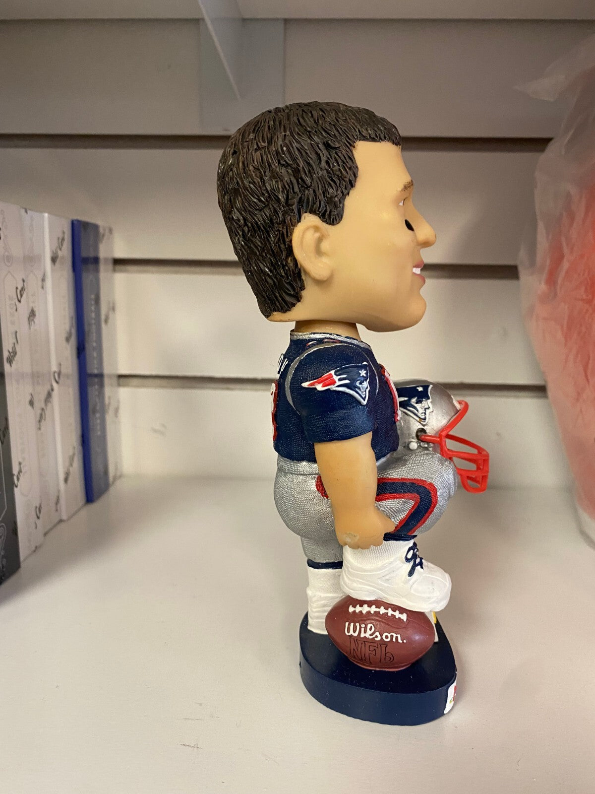 TOM BRADY NEW ENGLAND PATRIOTS BOBBLE DOBBLES 2003 GAMEDAY PS2 BOBBLEHEAD RARE