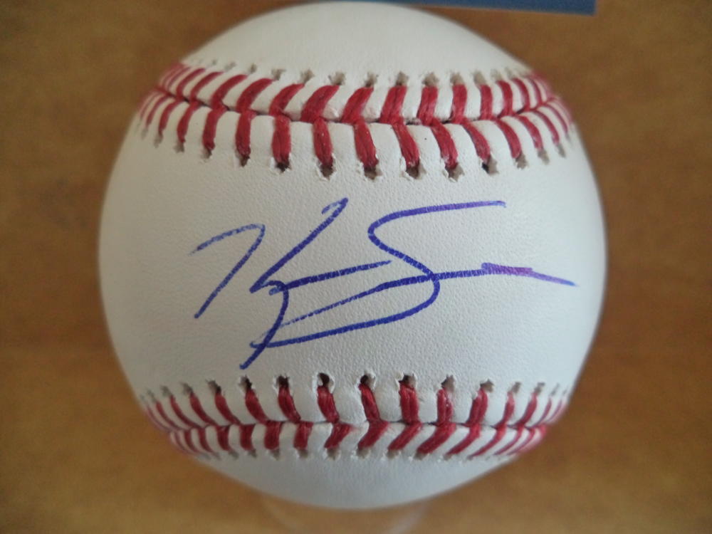 KEVIN SMITH TORONTO BLUE JAYS ROOKIE YEAR SIGNED AUTO ML BASEBALL BECKETT R12106